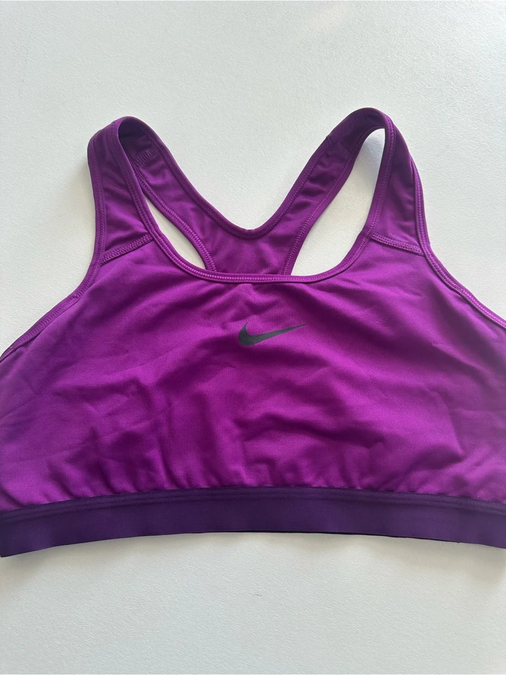 Nike women’s size XL Dri-FIT Purple Racerback Sports Bra